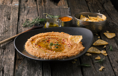 Roasted Red Pepper Hummus