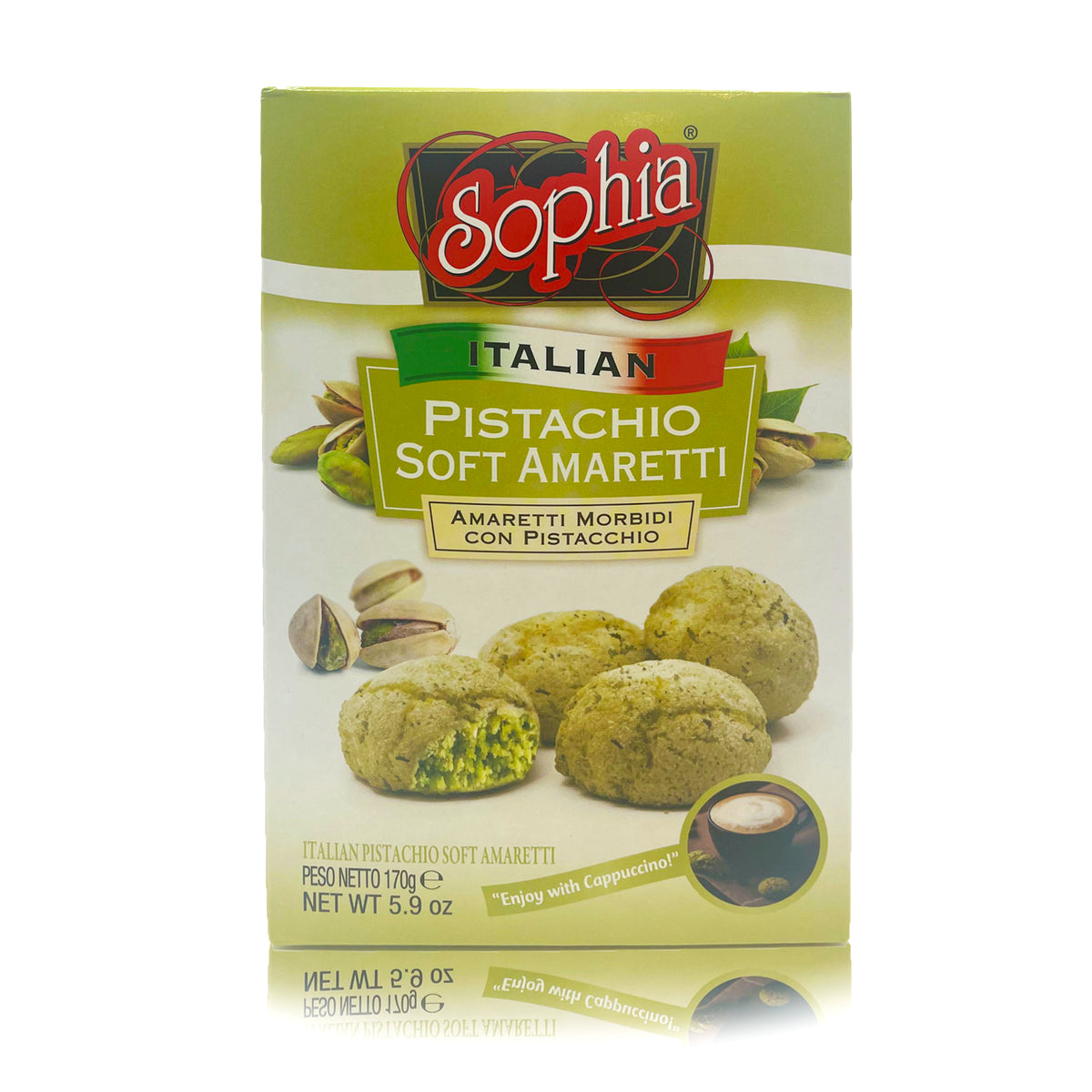 Sophia Soft Amaretti - Pistachio