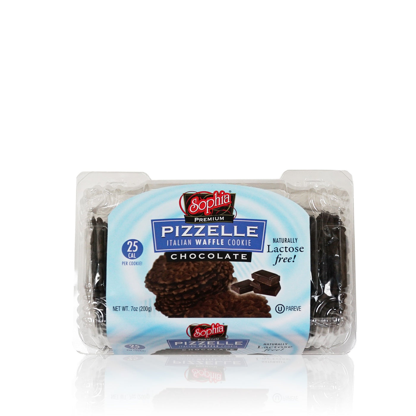 Sophia Pizelle Waffle Cookies - Chocolate 7oz