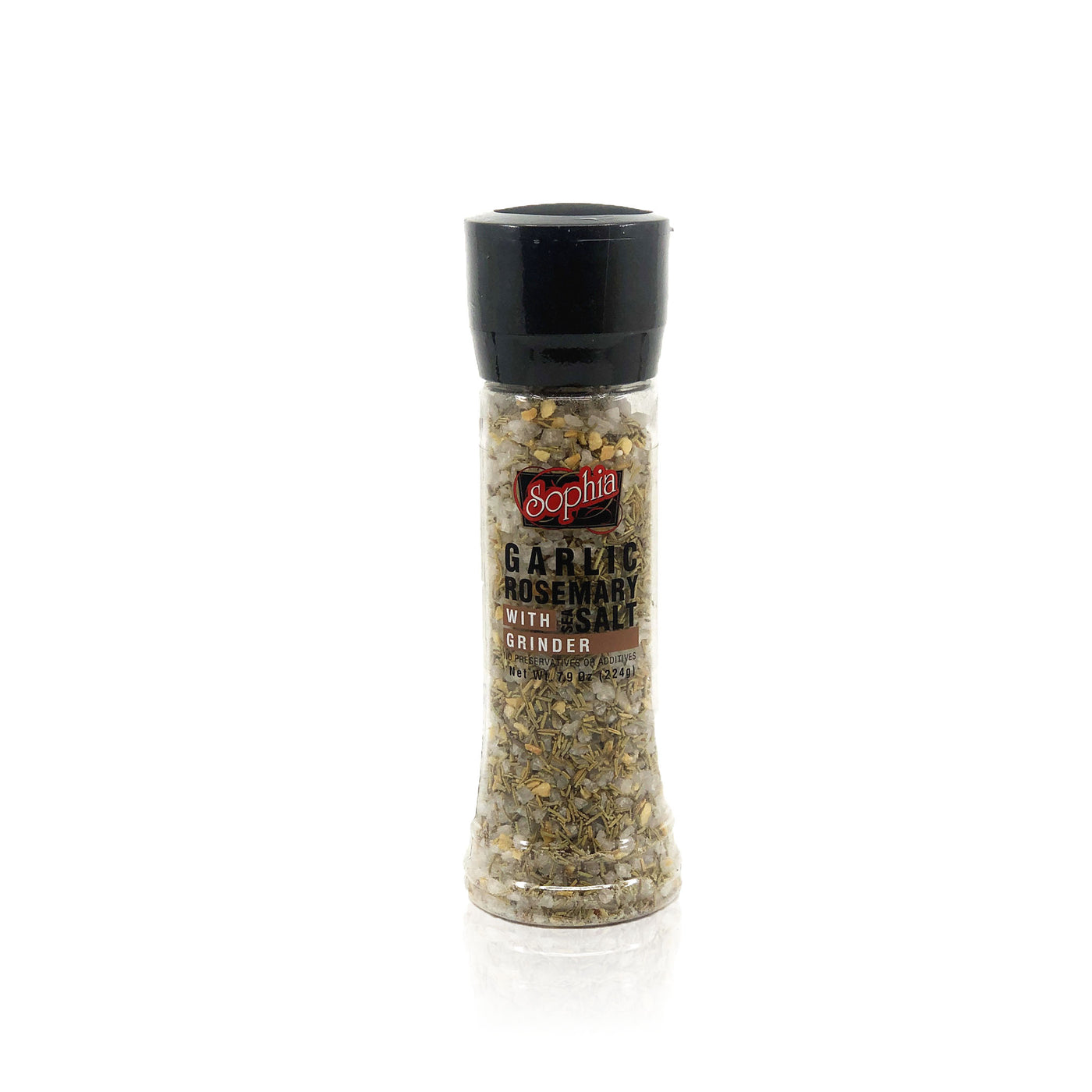 Sophia S&P Grinder - Garlic & Rosemary Salt 7.9oz