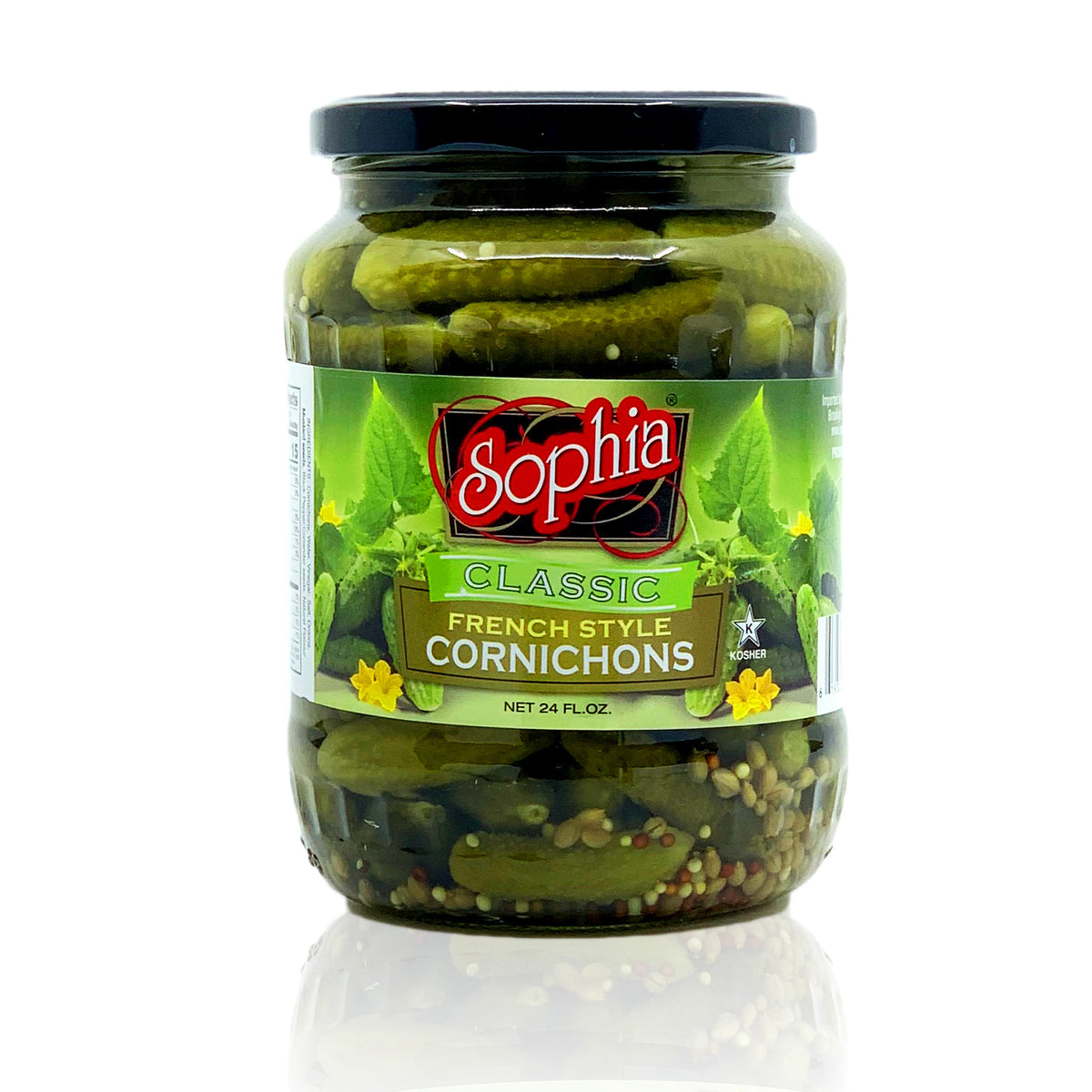 Sophia Pickles - Cornichons 24oz