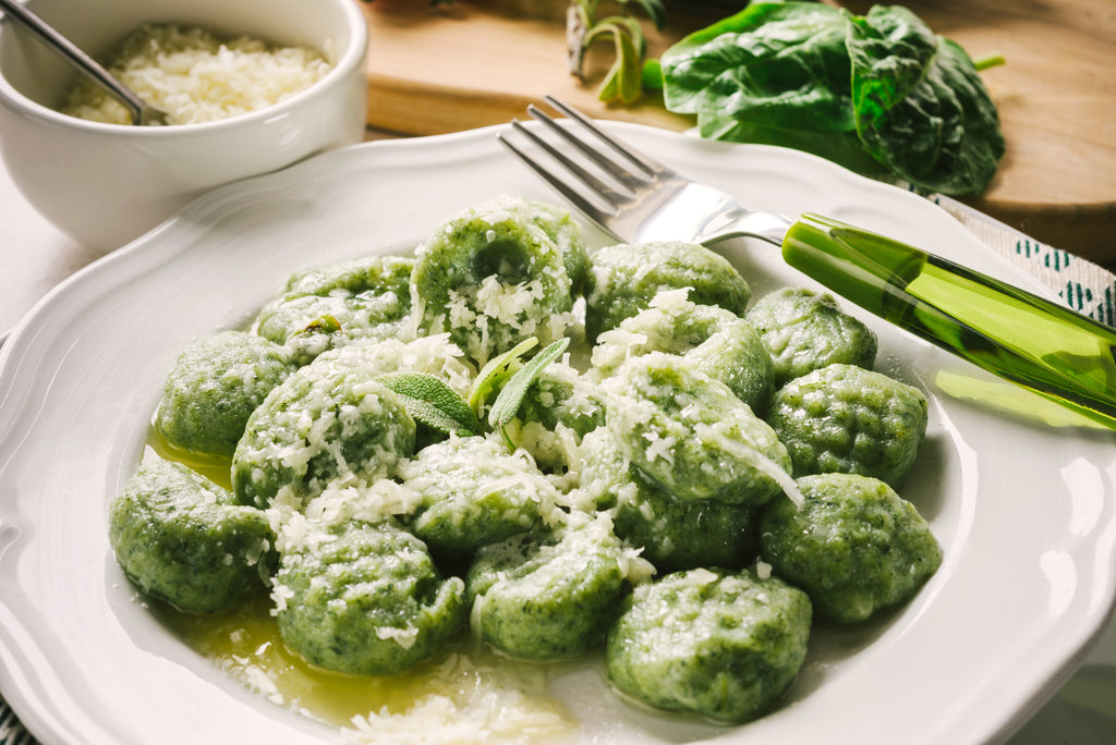Spinach and Gorgonzola Gnocchi