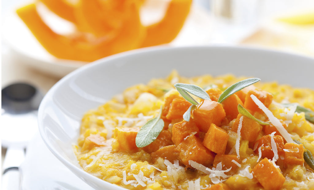 Butternut Squash Risotto with Sage