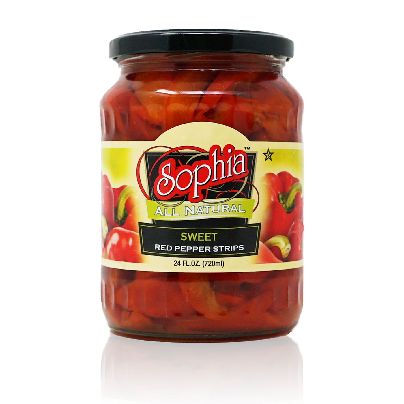 Sophia Peppers - Red Marinated Strips 24oz