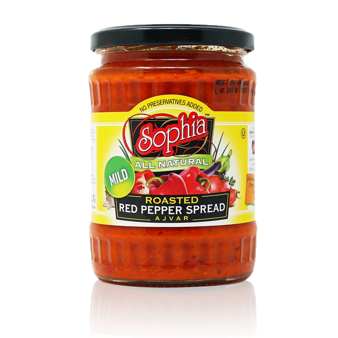 Sophia Ajvar Red Pepper Spread (Mild)