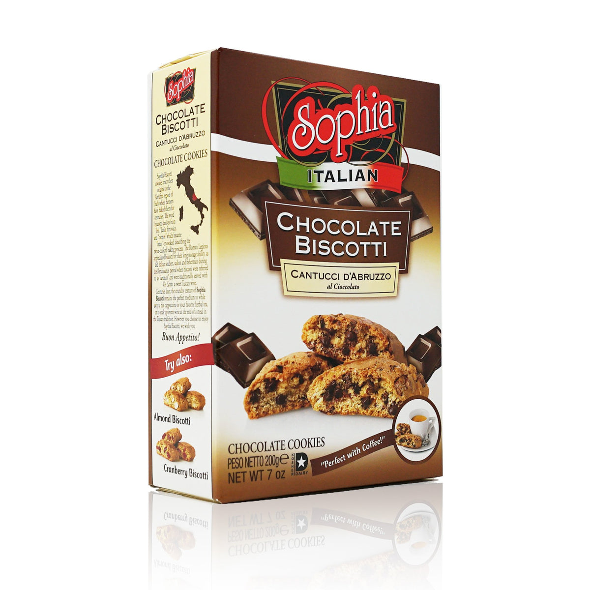 Sophia Biscotti - Chocolate Cantuccini