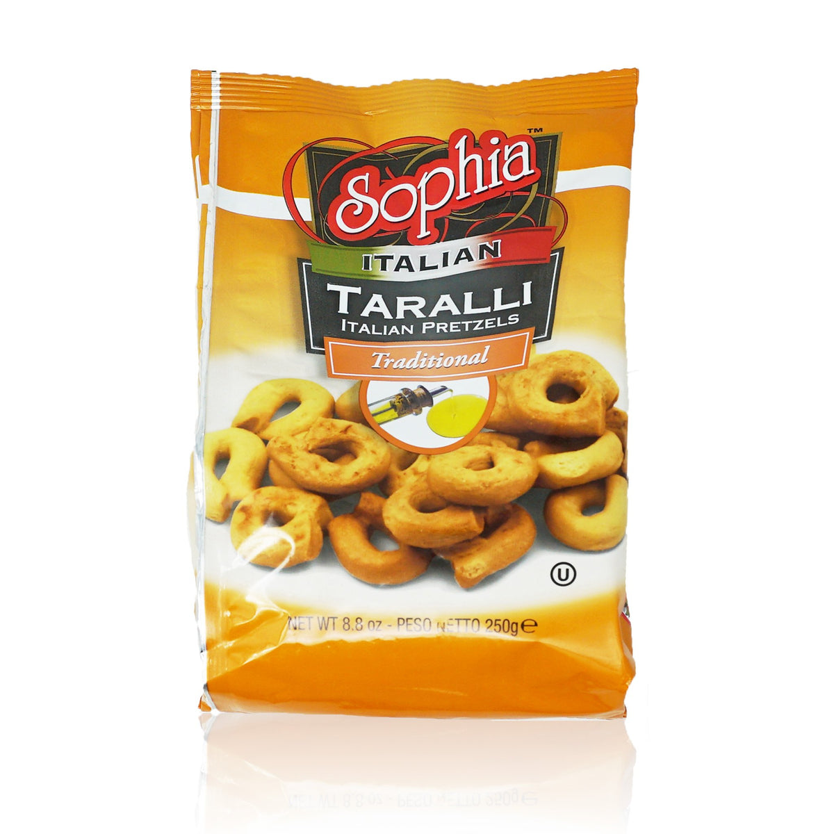 Sophia Taralli Italian Pretzels - Traditional Extra Virgin 8.8oz