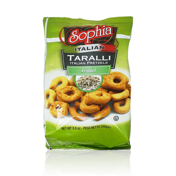 Sophia Taralli Italian Pretzels - Fennel 8.8oz – Sophia Foods