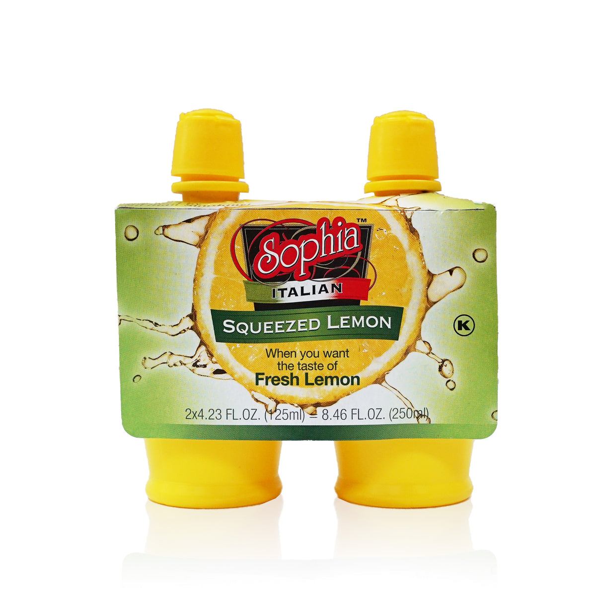 Sophia Lemon Juice Condiment from Sicily - Twin Pack