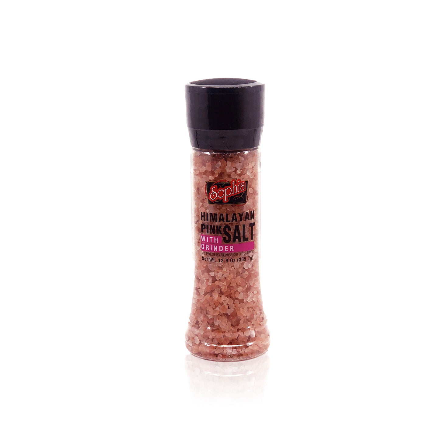 Sophia S&P Grinder - Himalayan Pink Salt 12.9oz – Sophia Foods