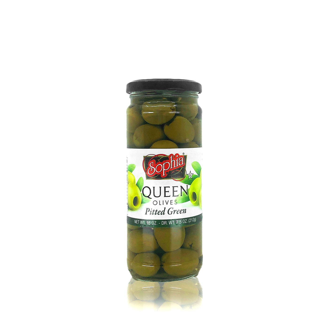 Sophia Olives - Spanish Green Queen, Pitted 16oz