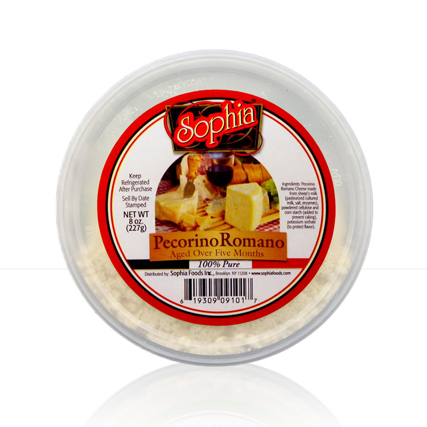 Sophia Cheese Product Deli Cup - Pecorino Romano